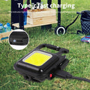 Multifunctional COB Emergency Light - Portable Keychain Design Camping Light