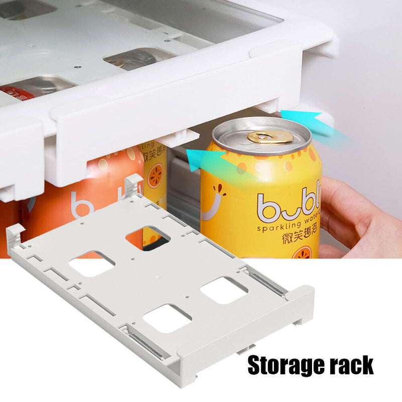 Can Dispenser Double-Row Container Beer Rack Household Supplies for Home Kitchen