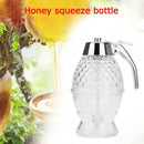 Elegant Crystal Honey Syrup Juice Dispenser Avoid Sticky Accessory Kitchen D8G0
