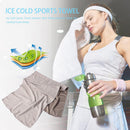 Cooling Ice Towel Solid Quick-Drying Swimming Outdoor Fitness Gym Yoga Towels