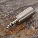 3-Pin XLR Male to 6.35mm Stereo Cable Microphone Transform Adapter (4pcs)