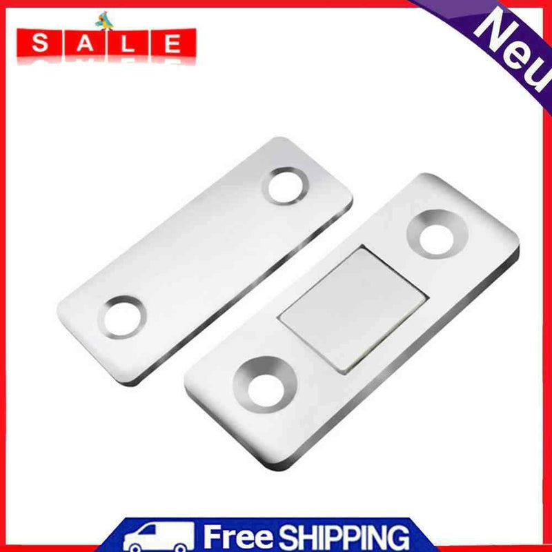 1 Set Magnetic Cabinet Catcher Magnetic Door Stopper Concealed Closer