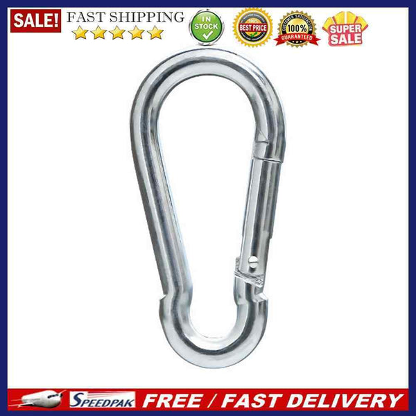Alloy Steel Carabiner Outdoor Camping Lock Buckle Mountain Rock Climbing Tool