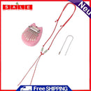 Portable Mini Cute Cat 8-Key Pine Wood Plate Kalimba Finger Practice Mbira Sanza