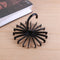18 Hooks Necktie Scarf Belt Hanger Organizer Clothing Holder Rack(Black) Newly
