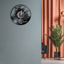 Decoration Drum Kit Wall Clocks Wall Hanging Record Wall Clock Hanging Watch