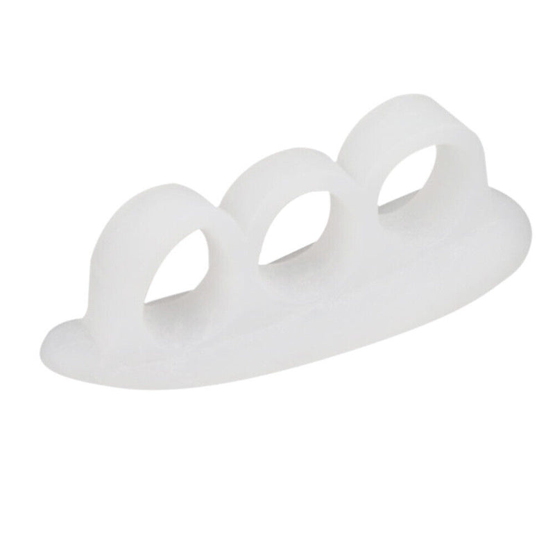 1Pair Silicone Toe Separator Flexible Hallux Valgus Bunion Corrector Pedicu