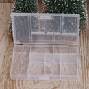 Makeup Tools Transparent Jewelry Organizer Pill Case Candy cases Storage Box