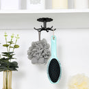 Self Adhesive 6 Hooks 360 Degrees Rotating Kitchenware Cabinet Storage Hooks