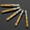 5pcs 50mm Long Magnetic Phillips Head Cross Hex S2 Steel Screwdriver Bits Set