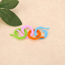 20pcs Colorful Plastic Pens Sweater Brand Buckle Needle Knitting Hand Tools g