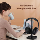 M1 Headphone Holder Hanger Earphone Desktop Display Stand Bracket (Black) Newly