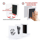 Dog Footprints Handprint Non-toxic Ink Pads Kits for 0-6 Months Newborn Bab