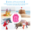 Sand Mould Tool Sika Deer Shaped Snowballs Mold for Kids Outdoor Fun Sports Game