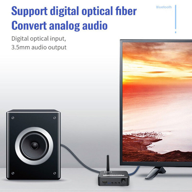 HiFi Sound Bluetooth-compatible Digital to Analog Audio Converter Adapter