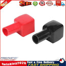Universal Car Battery Terminal Covers Red Positive + Black Negative 1 Pair Newly
