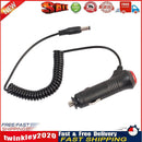 5.5x2.1mm to Cigarette Lighter Power Supply Adapter Cable with Switch Fuse Newly