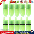 10pcs Fishing Rod Tip LED Lights for Twin Bell Electric Bite Alarm (Green) Newly