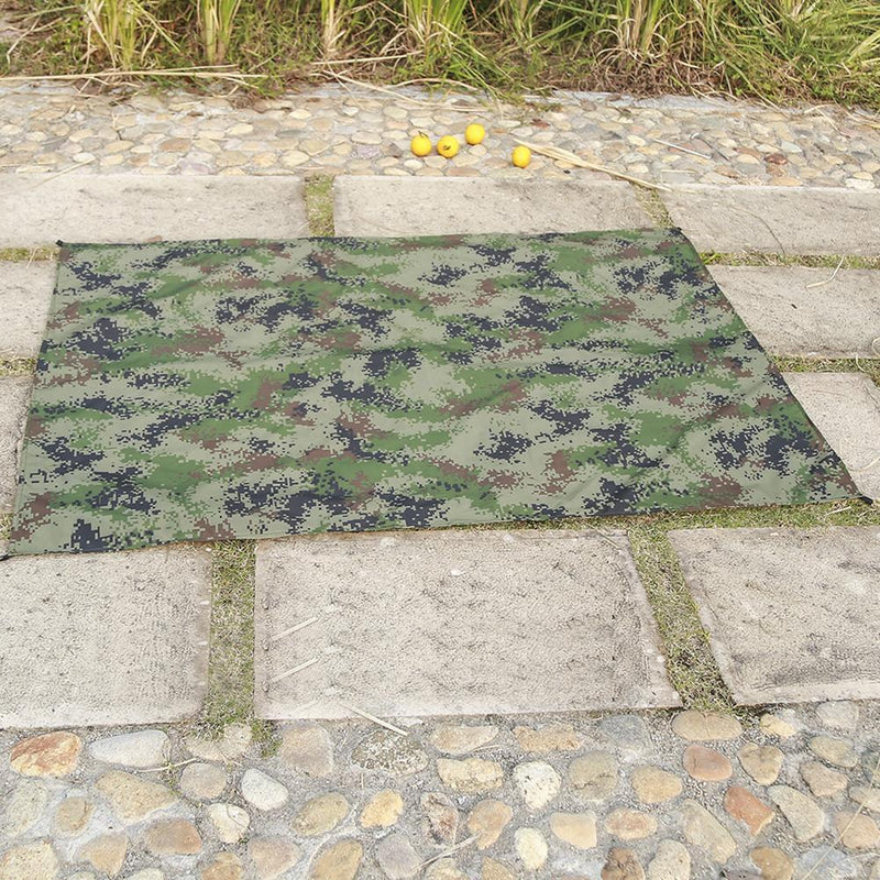Portable Outdoor Picnic Camping Waterproof Moisture Mat Camouflage Beach Bl
