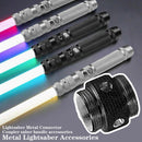 Lightsaber Coupler Metal Connector Pommel Saber Hilt Accessories LED flash_