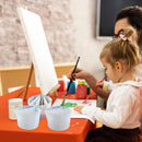 Soft Silicone Color Mixing Cups Kit - Painting Color Crystal Glue Dividers Tool