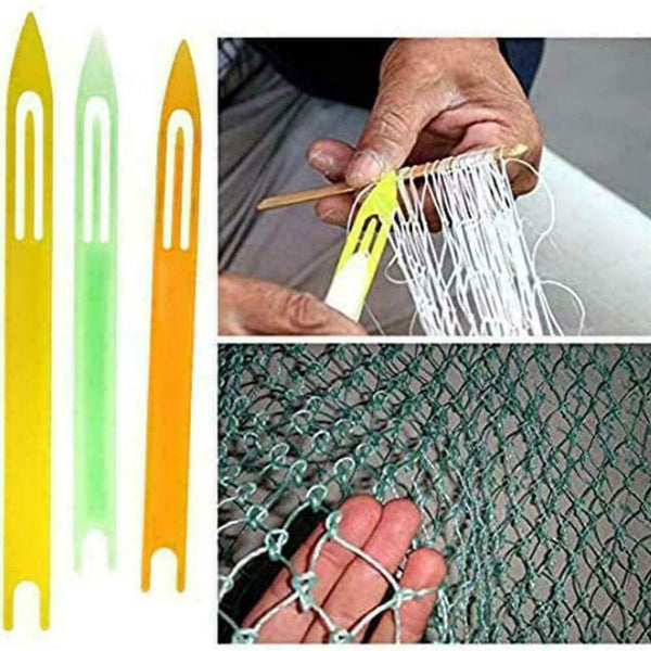 10pc Netting Needle Shuttle Weaving Loom For Fishing Net Trawl Tool V8L0 H1B3