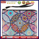 DIY Mandala Special Shaped Diamond Painting Wristlet Bags Women Wallet Clut