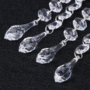 12pcs Crystal Bead Curtain Beads Pendant Wedding Hanging Curtain Home Decor