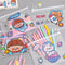 Stationery Organizer Pencil Case Ring Zipper File Bag Stationery Storage Bag