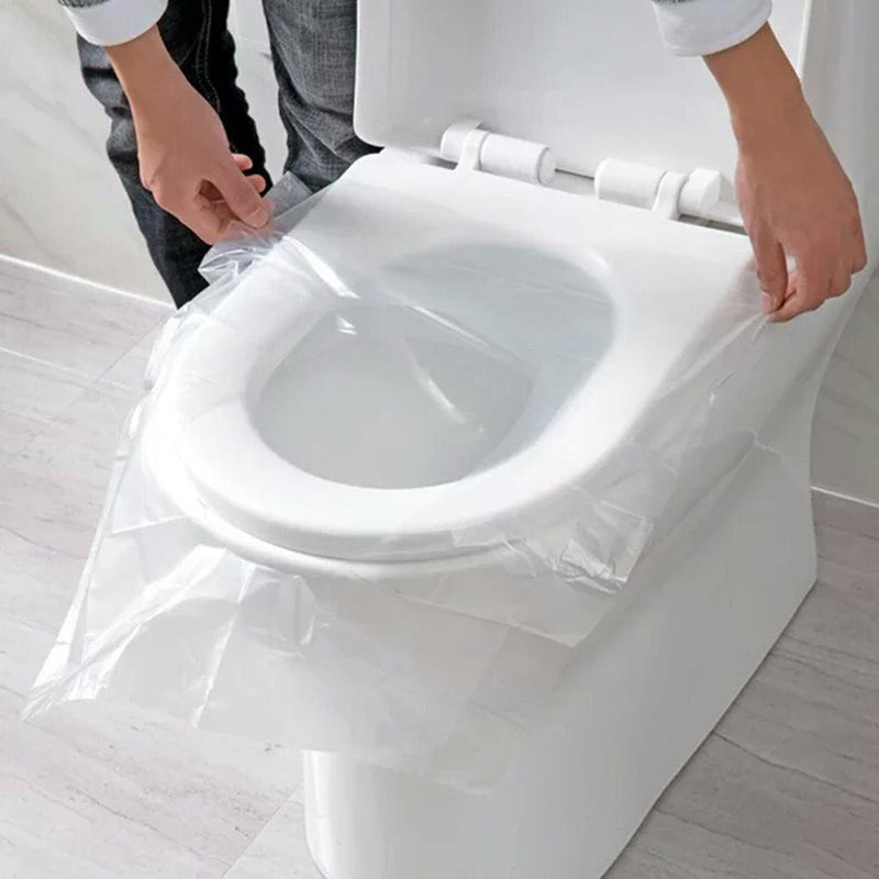 Travel Camping Disposable Toilet Seat Cover Mat 50pcs Bathroom Toilet Paper Pad