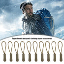 20x Zipper Puller End Rope Replacement Backpack Fix Cord (Army Green)