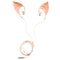 Elves Built In Mic Stereo Fairy Earbuds Elf Ears Earphone In-Ear Headphone