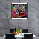 5D DIY Full Drill Diamond Painting Colorful Tree Cross Stitch Mosaic Kits D