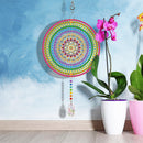 DIY Diamond Painting Double-sided Hanging Rotatable Wind Chime (GSP202) Newly