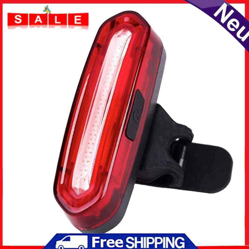 2pcs Bicycle Rear Light LED Small, Bicycle Lighting USB Rechargeable, IPX4 Water