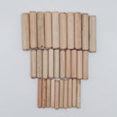 300pcs 6mm 10mm 10mm Wooden Dowel Cabinet Drawer Round Fluted Dowel Pins Newly