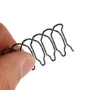 U-shaped Bun Hair Pin Clip Grips Brown Wavy Salon Hairpins Women Accessory A5R5