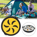 Portable Outdoor Round Mosquito Coil Holder Incense Burner Box Home Anti Scald