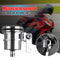 Motorcycle Brake Cylinder Fluid Reservoir Rear Front Clutch Tank Oil Fluid Cu