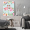 Oil Paint By Numbers Flamingo Lovers Frameless Picture Craft Kit for Home Room