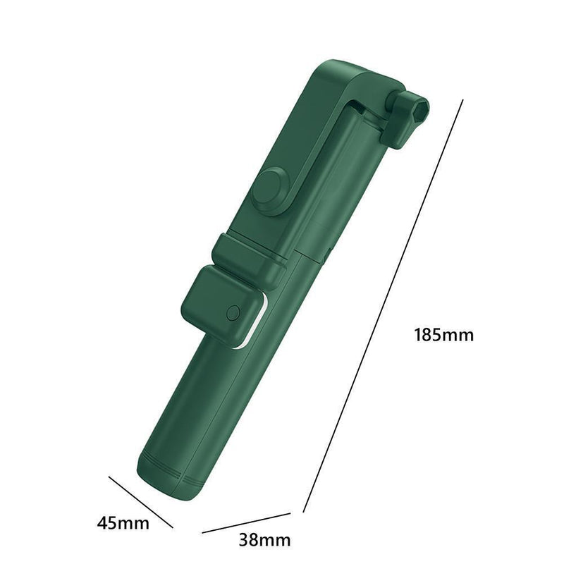 Portable Selfie Stick Aluminium Alloy Mobile Phone Bracket with Fill Light