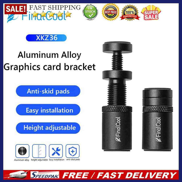 Adjustable Graphics Video Stand Anti Slip Aluminum for Atx M-atx Itx Case