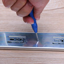 Automatic Centre Punch Steel Spring Loaded Marking Holes Hand Tool(Blue) Newly
