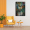 Oil Paint by Numbers Kit Priest DIY Picture Drawing Artwork Wall Crafts Gif