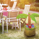 Summer Swimming Ice Bucket Inflatable Pool Float Drinking Cooler Coconut Tree