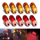 Red Amber Front Rear Side Marker Indicators Truck Trailer LED Lights 2.5"