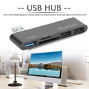 For Computer PC USB 3.0 HUB Converter Dock 3 USB 3.0 SD TF Card Reader Splitter