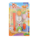 Kids Prizes Fun Party School Stationery Easter Day Pencil Erasers Mini Erasers