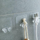Wall Adhesive Home Bathroom Wall Storage Hook Power Plu Socket HolderA2X7 P4V2