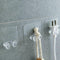 Wall Adhesive Home Bathroom Wall Storage Hook Power Plu Socket HolderA2X7 P4V2